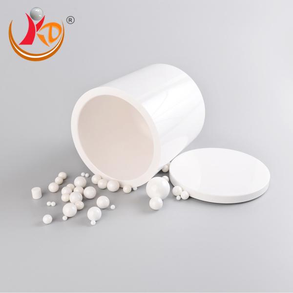Ceramic Zirconia Ball Mill Jar with Smooth Surface for Grinding Metal Powders in Planetary ball mill