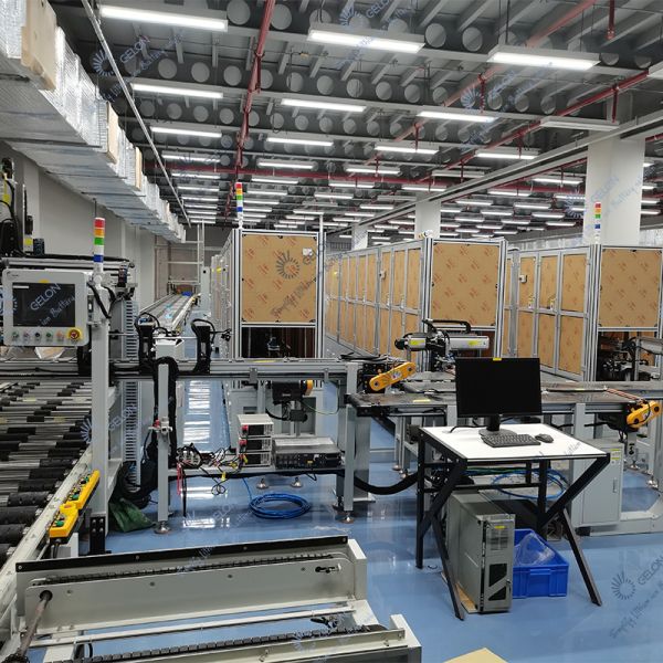 Gelon Lithium Ion Battery Assembly Line Customize Prismatic Cell Assembly Full Set