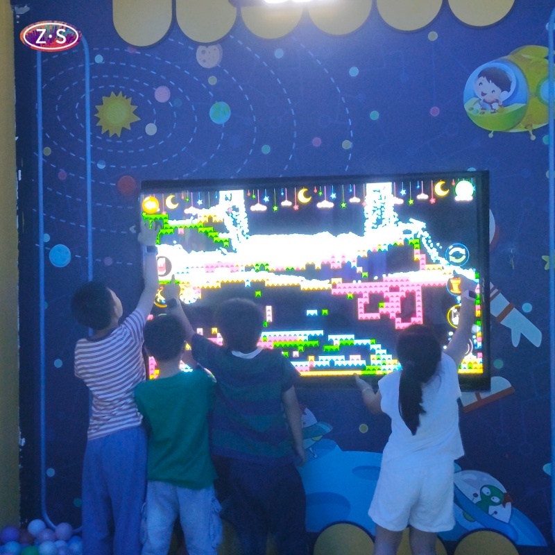 Childrens Interactive Learning Station Interactive Education Screen for Science Centers