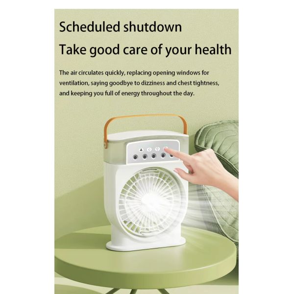 Mini Rechargeable Standing Ductless Industrial Outdoor Smart Cooler Room air Conditioner Humidifier Water Mist Fan