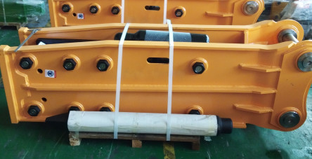 1.2-3 Ton Hydraulic Digger Breakers Attachment For Excavator Komatsu Liugong Sany45