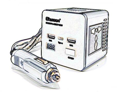 Power Inverter Car Inverter Solar Tracking Kit Dc 12V To Ac 220V 150W Car Power Inverter Charger 24V 220V