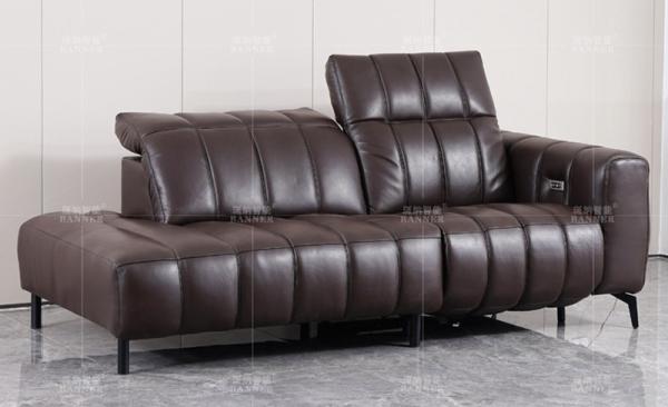 BN Italian Minimalist Living Room Electric Function Genuine Leather Sofa Home Furniture Functional Sofa Recliner