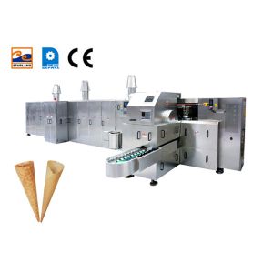 Машина конуса сахара конуса мороженого 107 печь плит свернутая производственной линией печь