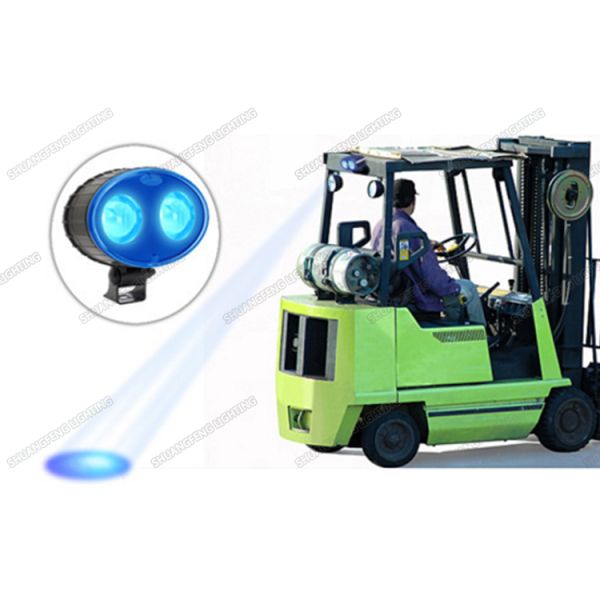 6000K LED Automotive Work Light Blue Red White Spot Light For Forklift / Truck