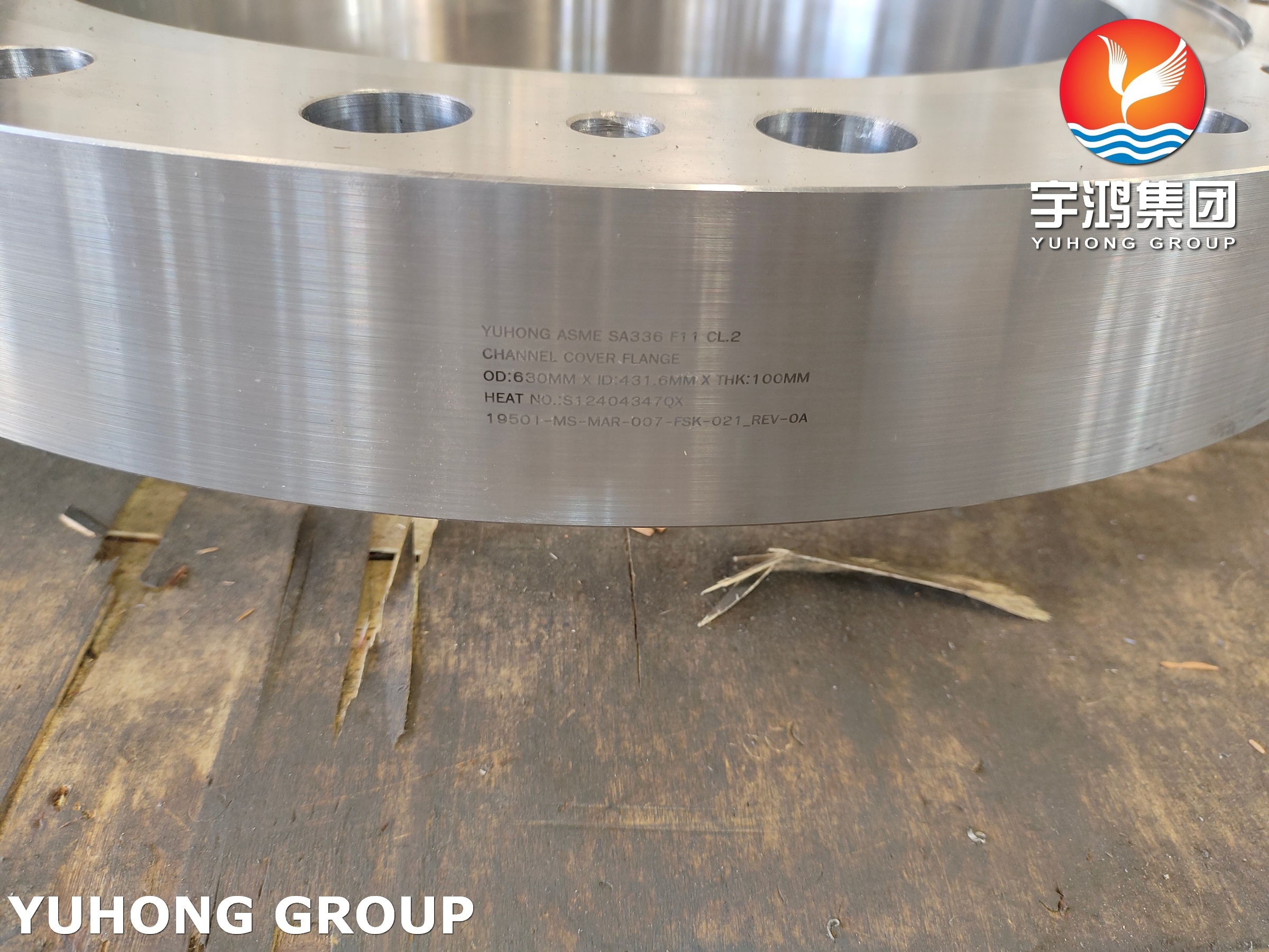 ASME SA336 F11 CL2 Forged Channel Cover Flange