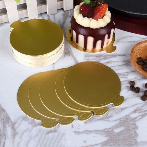 US Currency Golden Cake Round Boards Return refunds within 30 days Wedding Cake Tray