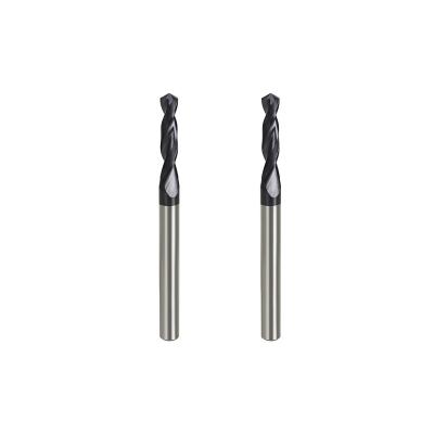Coolant Indexable Tungsten Carbide Twist Drill Bits Straight Shank For CNC Drilling