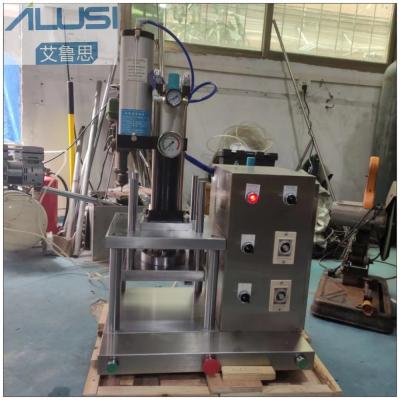 SUS304 Eye Shadow Cosmetic Powder Pressing Machine Semi Automatic Compaction 220V