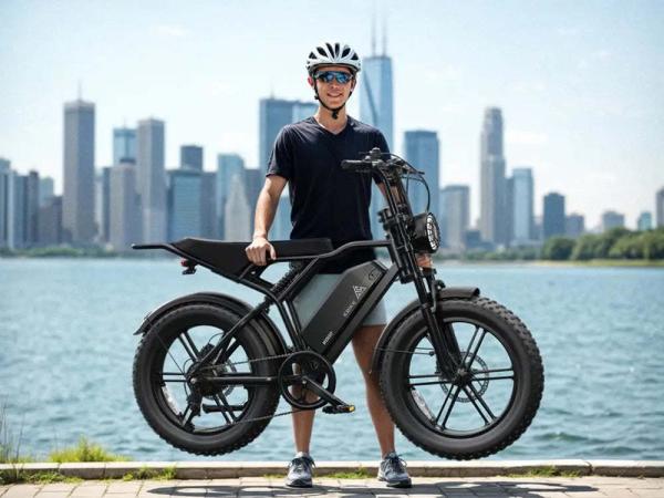 E-Bike 20inch 750W Fat Tire Bike Seater Electric Off-Road Mountain Bike with 48v Battery Steel Frame Best Price