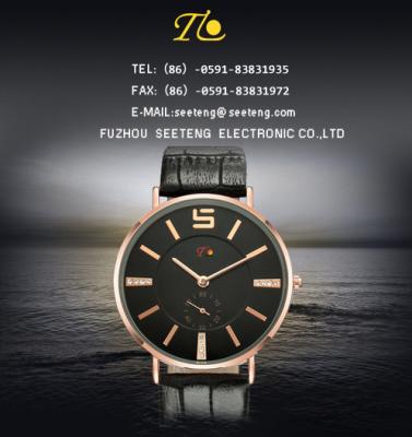 PU leather strap for men watch couple watches color  band and dial customized