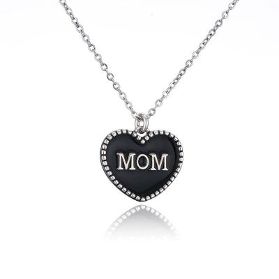 Esmalte Sterling Silver Letter Pendant