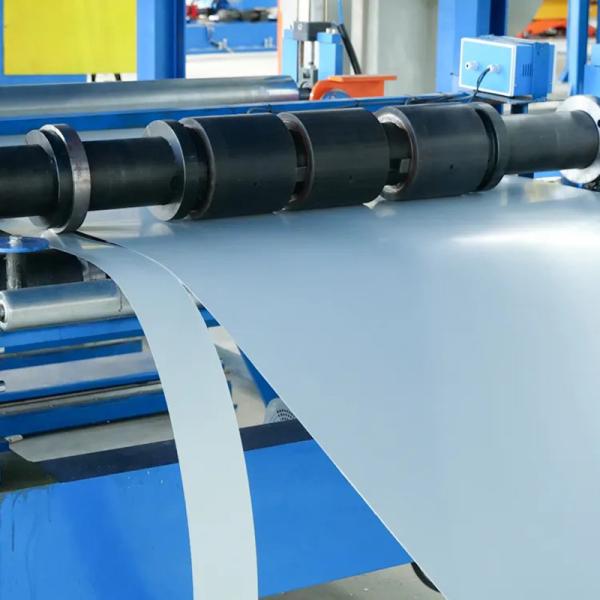 PLC HMI Control System 50 M Length Rock Wool Sandwich Panel Line 380V/50Hz Power Supply