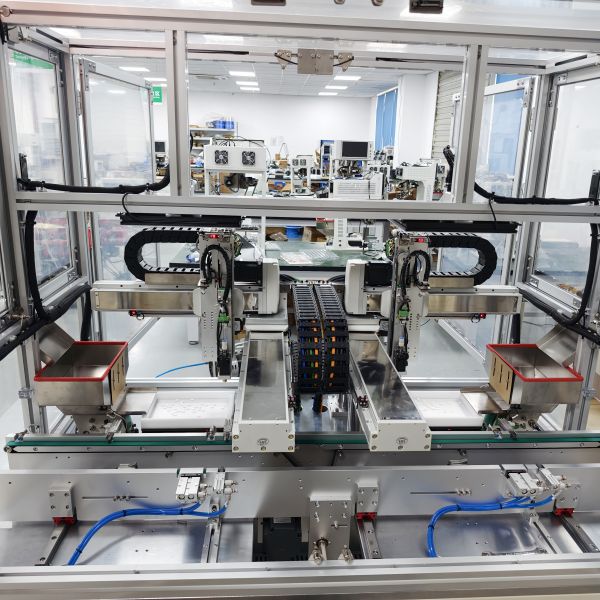 XYZ Automation Gantry Flexible Feeder System Micro Parts Picking Placing & Precision Positioning
