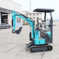 Chinois Mini Crawler Excavator Multi Function petit 1,5 T Digger Excavators