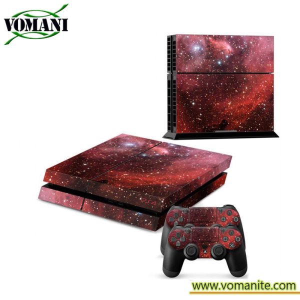 Fashion design ODM vinyl skin cover for Sony PS4 Playstation 4 protective skin sticker