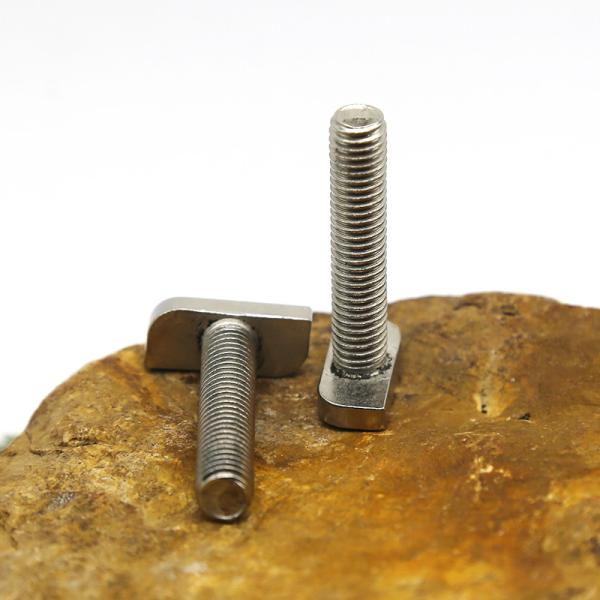 Custom Fasteners Solar Panel T Bolts For Aluminum Rail Mounting