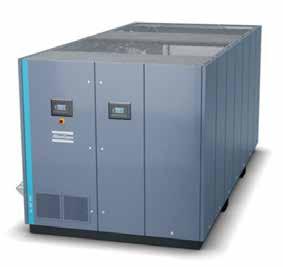 l'huile 250kw hybride a injecté l'atlas rotatoire Copco de compresseur de vis