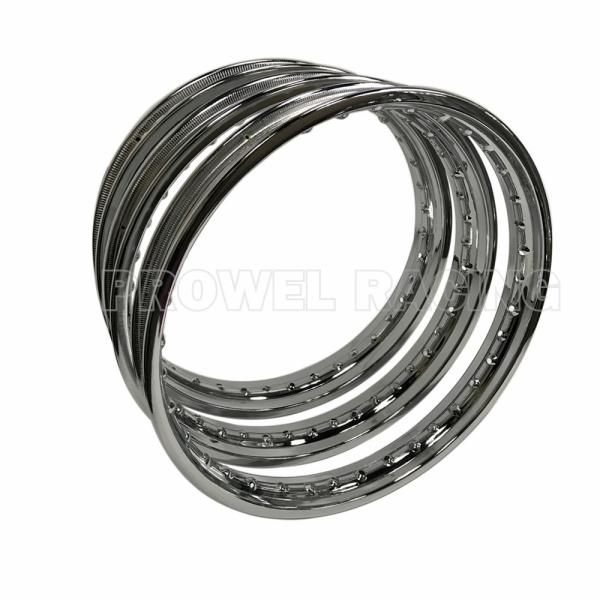 Steel Motorcycle Wheel Rims 2.15x18 Chrome Steel Rim