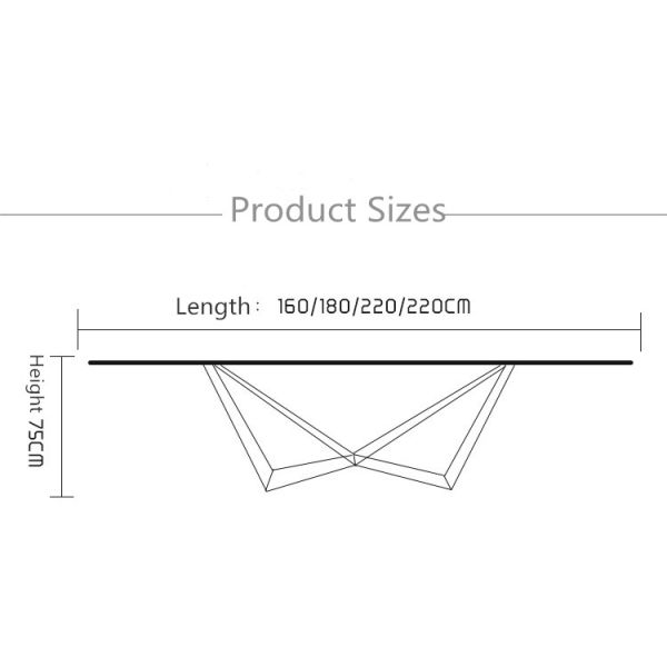 Небольшой роскошный обеденный стол и предводительствует человека 4 обеденный стол мрамора установил 200cm 180cm 160cm 220cm