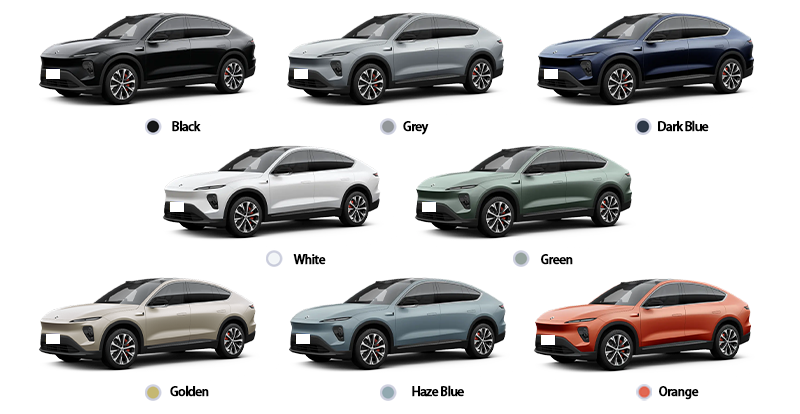 NIO EC7 5-дверный 5-местный электрический внедорожник 653Ps Ultra Long Range