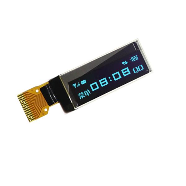 0.91 дюйм, 128x32 OLED дисплей, 14 пин I2C интерфейс, приводной IC SSD1306