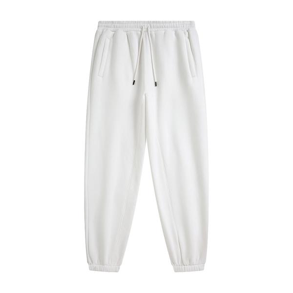 Anti Gym estático Sweatpants da tela do velo dos basculadores 330gsm do Sportswear dos esportes do algodão