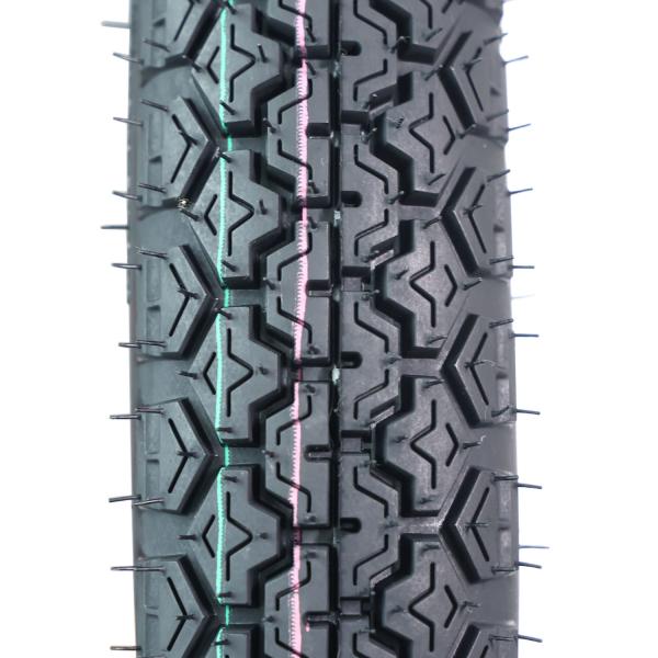 Wholesale Motorcycle Tire Supplier: Durable Tubeless Options Available 2.75-17 Tube and Tubeless Tire