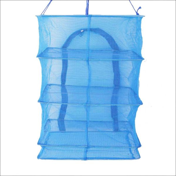 Double Knot Folding Fishing Net for Household Vegetable Fish and Shrimp Sundrying