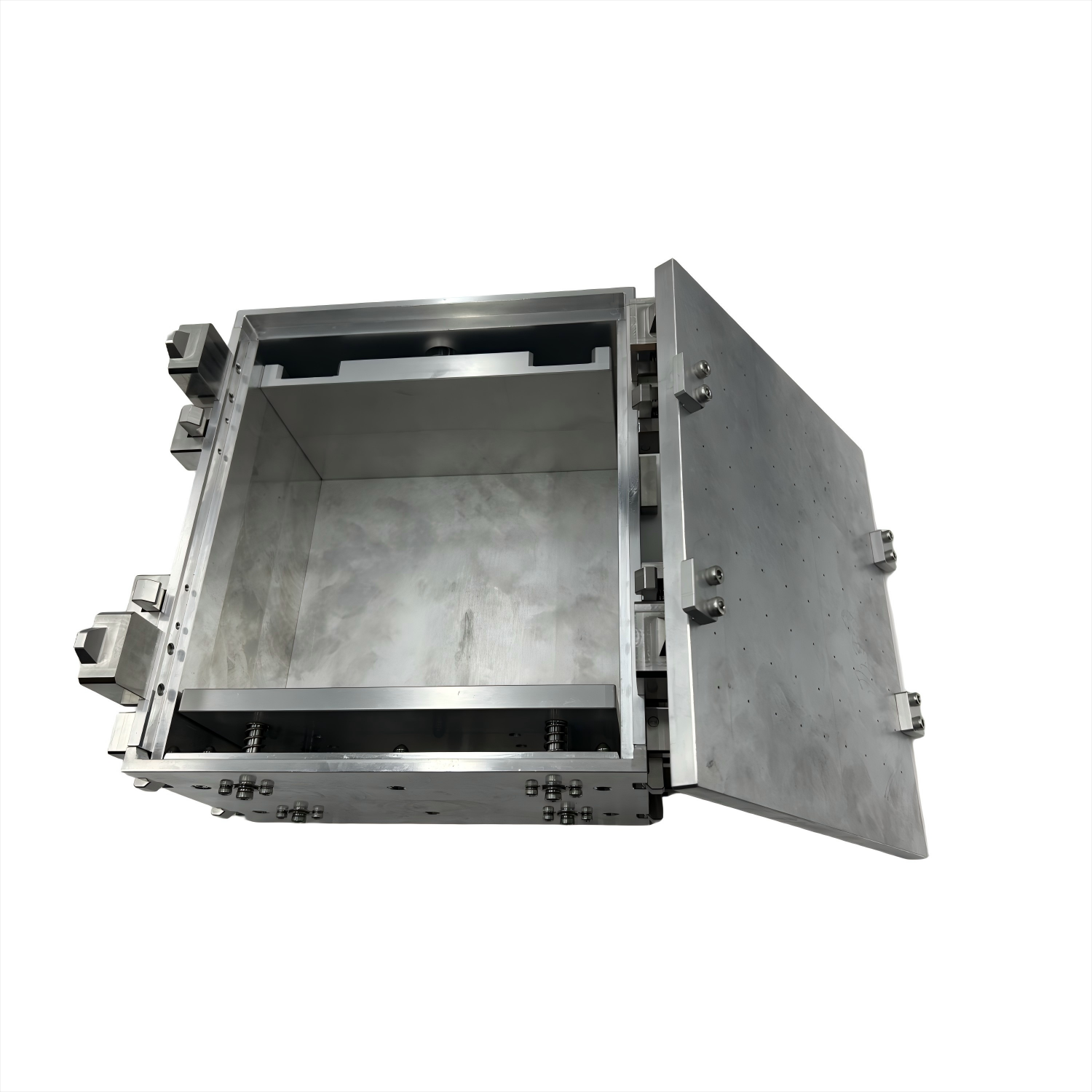 Powder Coated Custom Machined Aluminum Parts Precision CNC Machining IGES