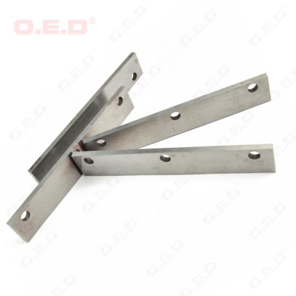 Tungsten carbide K20 Wood Planer Blades 3mm Thickness Medium Grain size
