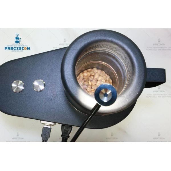 Маленький домашний барабанный кофейный обжарщик Домашний электрический кофейный бобовый обжарщик Умные кофеварки