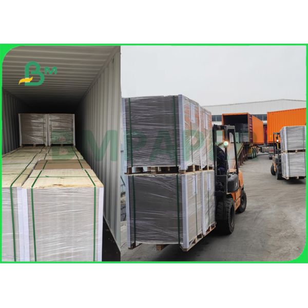 2mm Laminated Double Side Coated Duplex Board White Back For Clothes Box