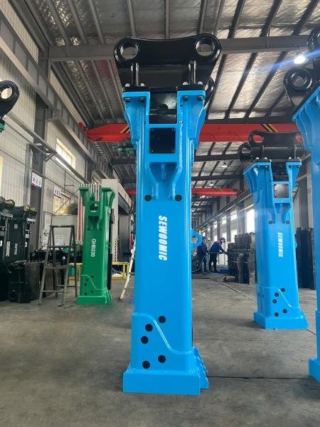 Fully Hydraulic Type Diaphragm Tpye MSB700 Hydraulic Breaker For 30 Ton Excavator