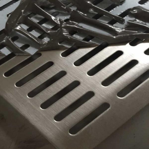 ASTM A193 Perforated Stainless Steel Plates Rectangular Screen Ornament