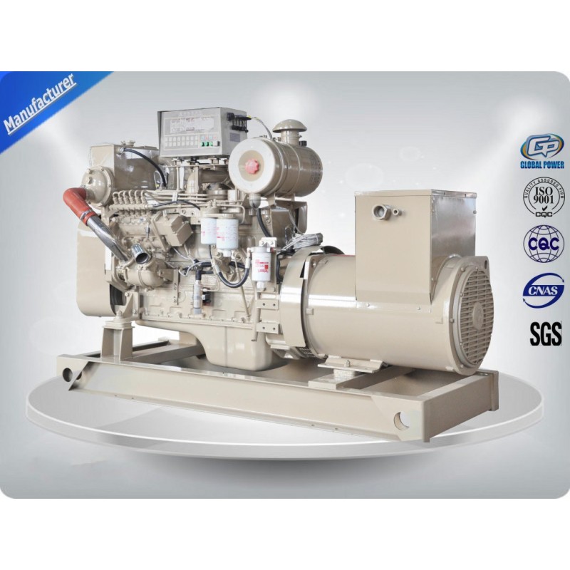 Open Type High Power Diesel Engine Generator Set Four Stroke Fixed Installation