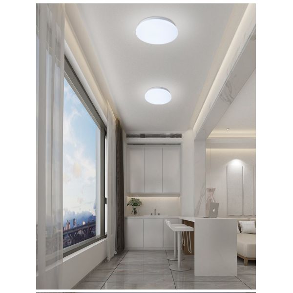 Surface Mounted LED Ceiling Lamps Dimmable and Modern Design for Living Room Kitchen