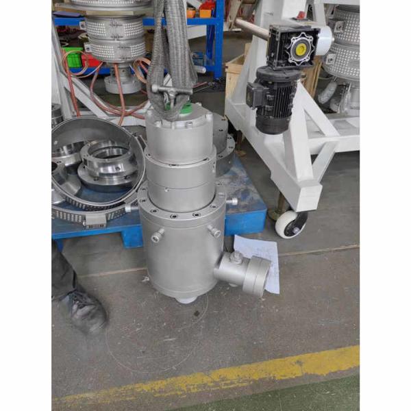 高性能自動挤出機 HDPEプラスチックパイプのための単回螺旋プラスチック挤出ライン