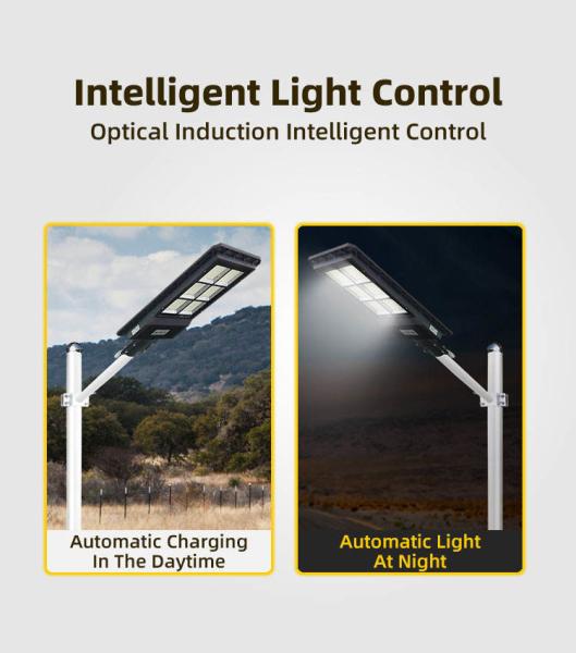 90W BST-AIO-90-L01 Solar Street Light with and Performance 32700 LiFePO4 3.2V/15000mAH