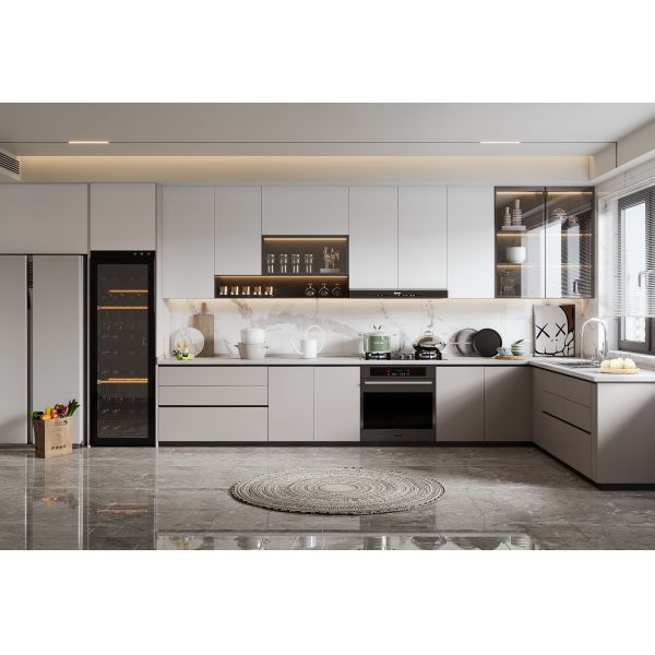 Home Kitchen Foshan Factory Furniture Kitchen Cabinet With Countertop