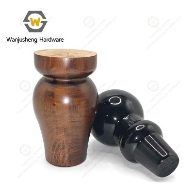 Gourd TV Cabinet Legs Sofa Legs Solid Wood Furniture Support Legs Furniture Accessories Increase Height