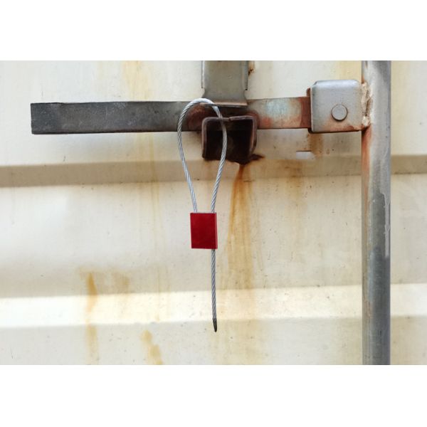 ISO 17712 Tamper Proof Container Cable Seal With 300mm Exposed Cable Length
