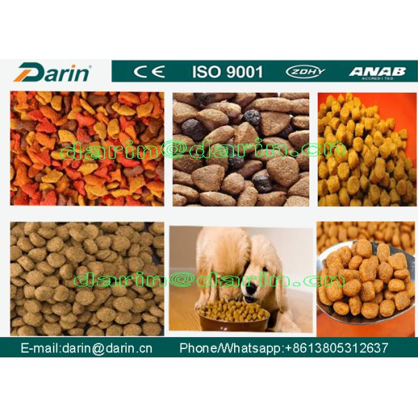 Máquina automática da extrusora do alimento alta - tecnologia 150kg/hour para alimentos para animais de estimação secos