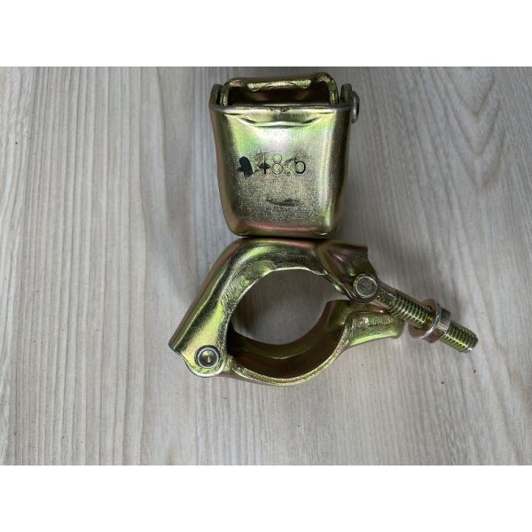 48mm Diameter Cast Iron Corrosion Resistant Pipe Clamp Swivel Coupler for Scaffolding