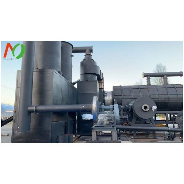 Coconut Shell Carbonization Furnace Equipment With 7CBM Effective Volume Capacity