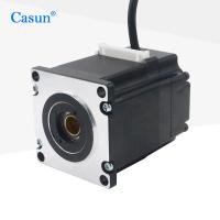 NEMA 23 Motor passo de eixo oco 57x57x54mm para parafuso de esferas ou parafuso de chumbo sob medida
