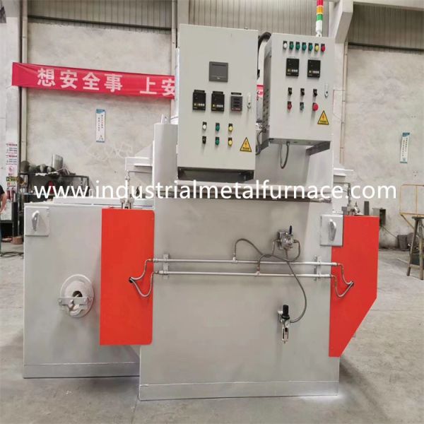 850 гидравлического опрокидывая алюминиевого Deg сопротивления печи тигельной плавки промышленного электрического