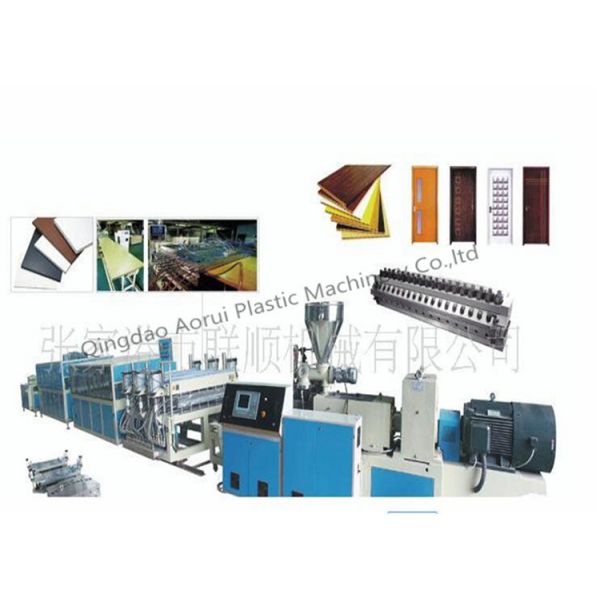 Cutting Edge Plastic Profile Extrusion Line For Customized Profile Product
