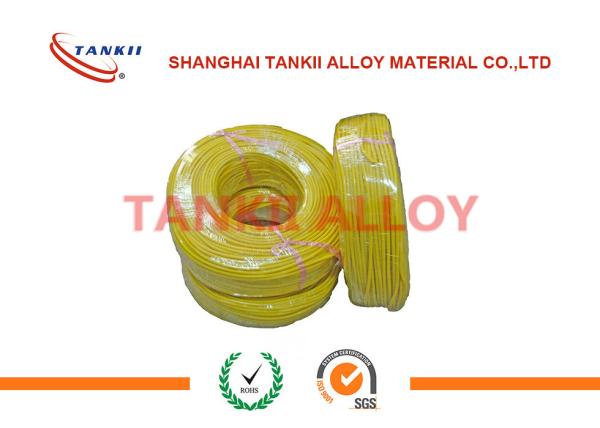 a fibra de vidro de 0.63mm isolou o tipo de compesação vermelho KX/KC/EX/TX do fio da extensão do par termoeléctrico/fio do cabo/cabo
