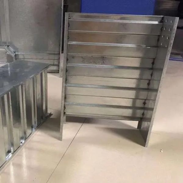 High Strength Corrugated Cable Tray Aluminum 50-200mm Corrosion Resistant